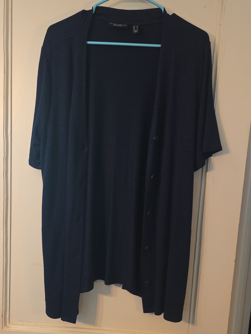 Susan Graver Weekend Short Sleeve Tunic Size M